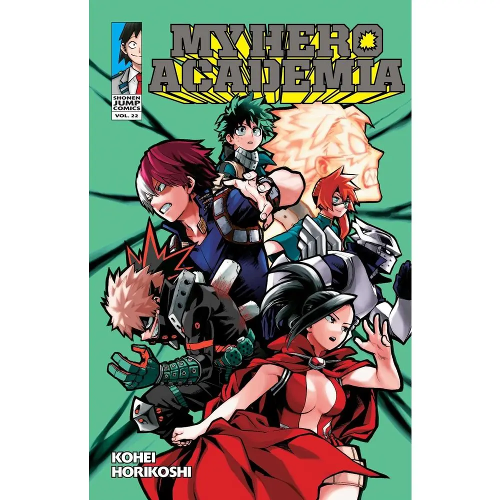 Used Good-Like New Soft Cover Manga - My Hero Academia, Vol. 22: That Which Is Inherited by Kohei Horikoshi (English Paperback, Very Good Condition)