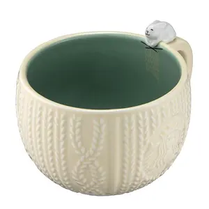 New Starbucks Taiwan 2022 Moon Festival Collection Knit the Moon Mug 12oz