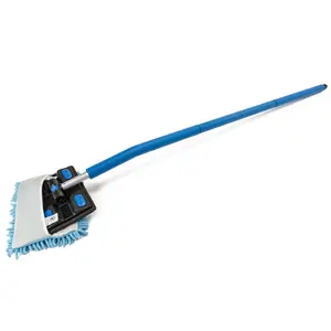 AutoFiber Mitt on a Stick PRO+ | Premium Car Wash Mop with Towel Plug & Multi-Angle Head for Trucks Boats Planes and RVs