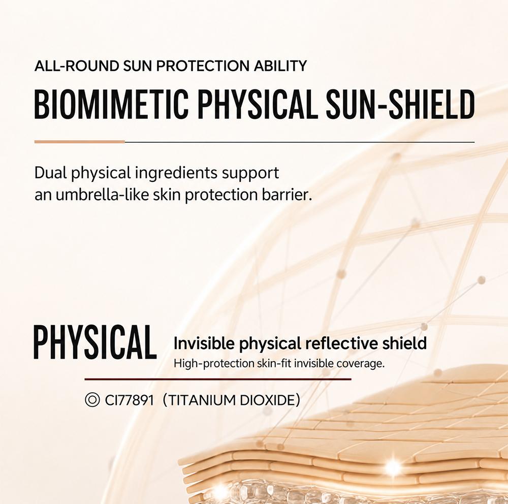 Redgate Photolyase Sunscreen Cream, 30g Unisex Facial & Body Sunscreen for Adults - UV Shielding, Waterproof, Fresh Barrier Protection, Sunscreen Everyday, Single Item