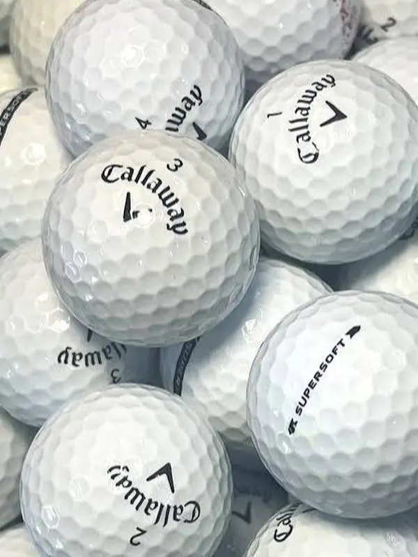 Soft Feel Used Golf Balls | Callaway, Srixon, Titleist & More