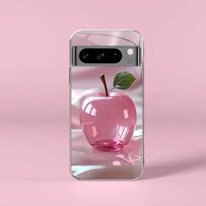 Pink crystal fruit for【Google Pixel 8 Pro】light luxury electroplated glass case, making you different---975