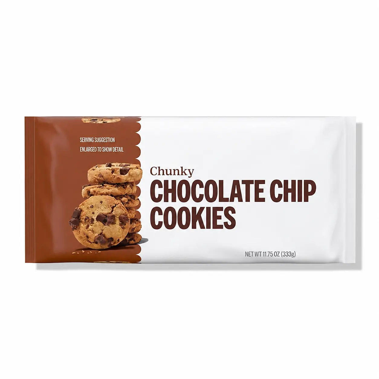 Chunky Chocolate Chip Cookies, Crunchy Baked Cookie Snacks, Sweet Chocolate Cookie Treat, Ready to Eat Snack, 11.75 Oz