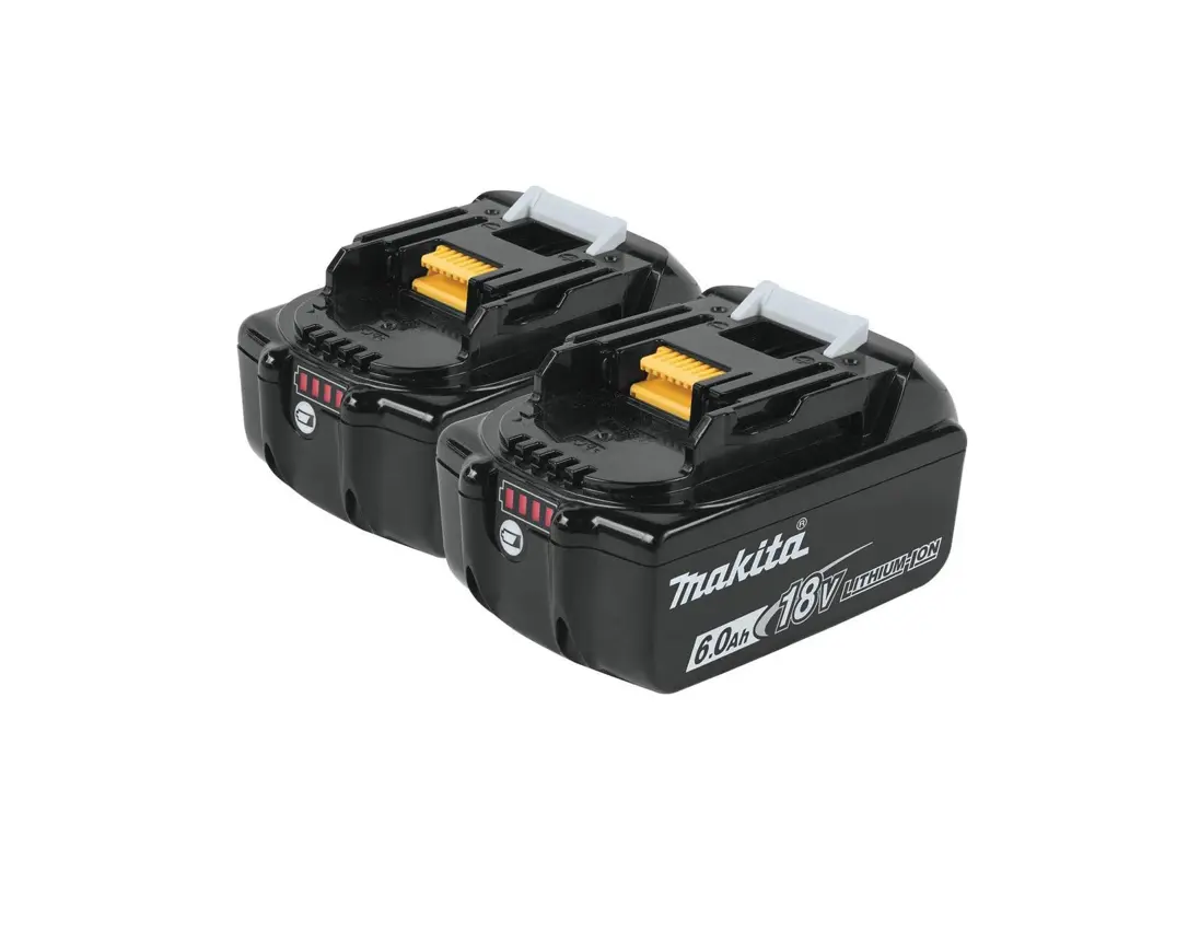Makita BL1860B 18V LXT Lithium‑Ion 6.0Ah Battery - 1 or 2 units