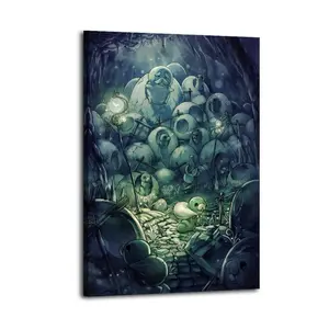 Hollow Knight Posters Room Aesthetic Canvas Wall Art  for Teen and Girls Dorm Decor Abstract Wall Art Colorful  Prints Aesthetic Room Decor
