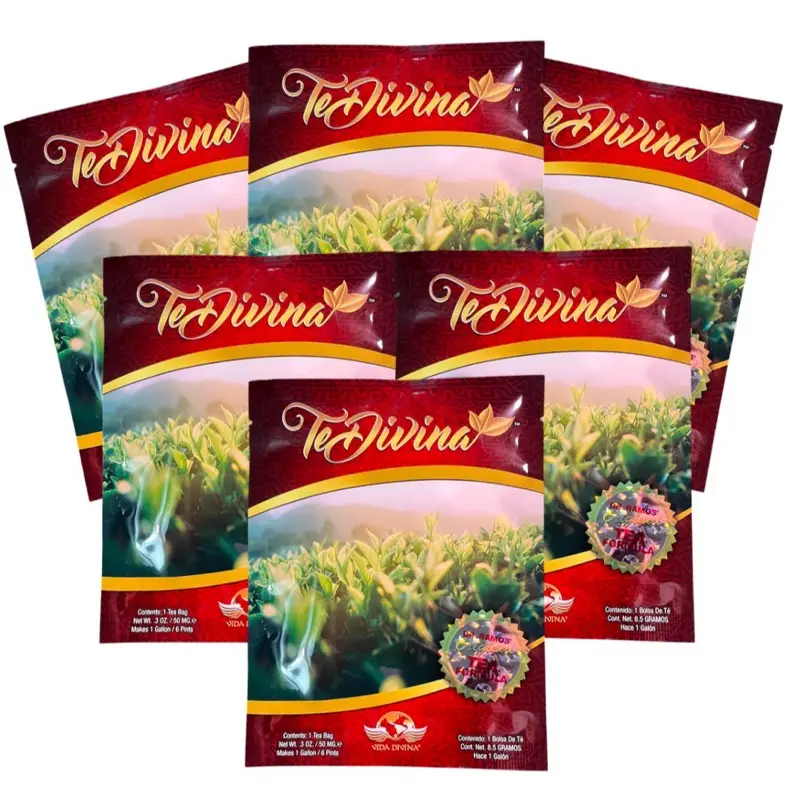 Té Divina - Buy 4 Get 2 Free, Natural Herbal Tea Caffeine-Free, 6 Weeks, Infused With Reishi premium Beverage