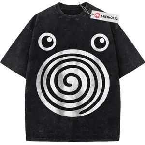 Poliwhirl Shirt, Anime Shirt, Vintage Tee, Graphic T-Shirt, Gift for Men, Gift for Women, Crew Neck T-shirt, Trending T-shirt