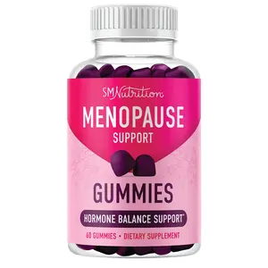 Menopause Support Gummies | Hormone Balance Relief for Hot Flashes, Night Sweats, Mood Swings, & Bloating | 60 Gummies