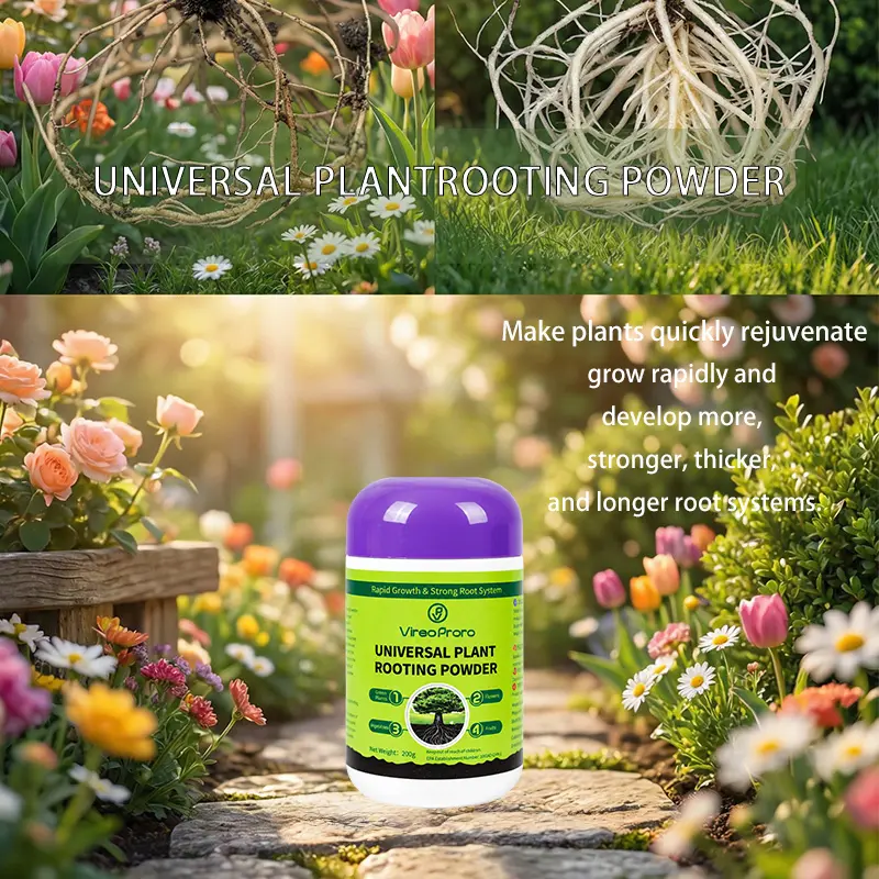 E08 Rooting powder – promotes strong rooting in plant cuttings, seedlings, and garden plants. Organic Soil Activator