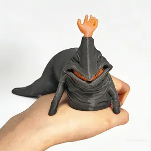 2026 Creative 3D Printed Bloop Sea Monster Action Figure, Leviathan Sea Eater Bloop El Gran Maja, Abstract Desktop Decoration Kit Figurine