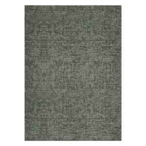 5x7 Machine Washable Modern Abstract Area Rug - Non-Slip, Stain-Resistant, Foldable Accent Carpet for Living Room, Dining Room, Green