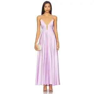 Michael Costello x REVOLVE Willow Gown in Lilac