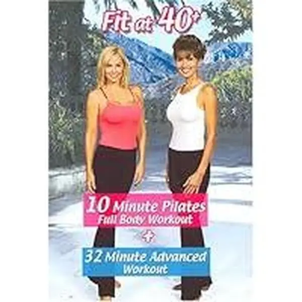 USED-Fit at 40 Plus: Pilates - 10 Minute Full Body Workout + 32 Minute Advanced Workout (DVD)