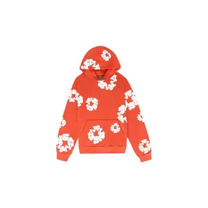 Cotton Wreath Hoodie "Orange" DT036