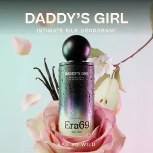 Era69 Daddy’s Girl — Silk Deodorant Crème for Intimate Skin | Kiss-Smooth · Touch-Ready | Pear Rose & Bourbon Vanilla | 3.4oz