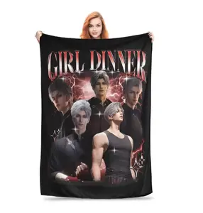 Sylus Love And Deepspace Fleece Blanket, Ultra Soft Cozy Throw for Sofa Couch Bed, Travel Camping Office Nap Use, Lightweight Warm All Season Gift