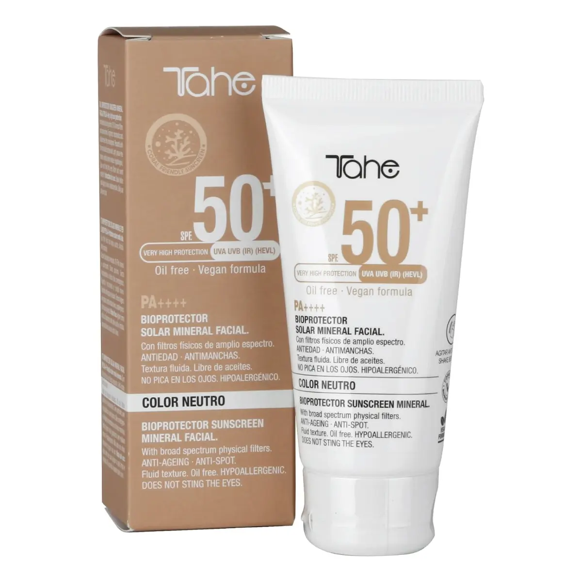 Tahe Bio Protector Sunscreen Mineral Facial SPF 50+, 50ml