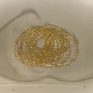 Citrine Crystal Bracelet for Women and Men - Powerful Connection to Wealth and Success