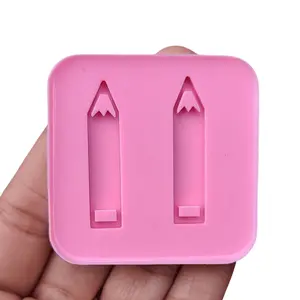 Pencil Silicone Molds for Earrings Epoxy Resin Teachers Molds