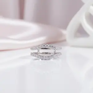Round Cut Diamond Option Elegant Ring Enhancer