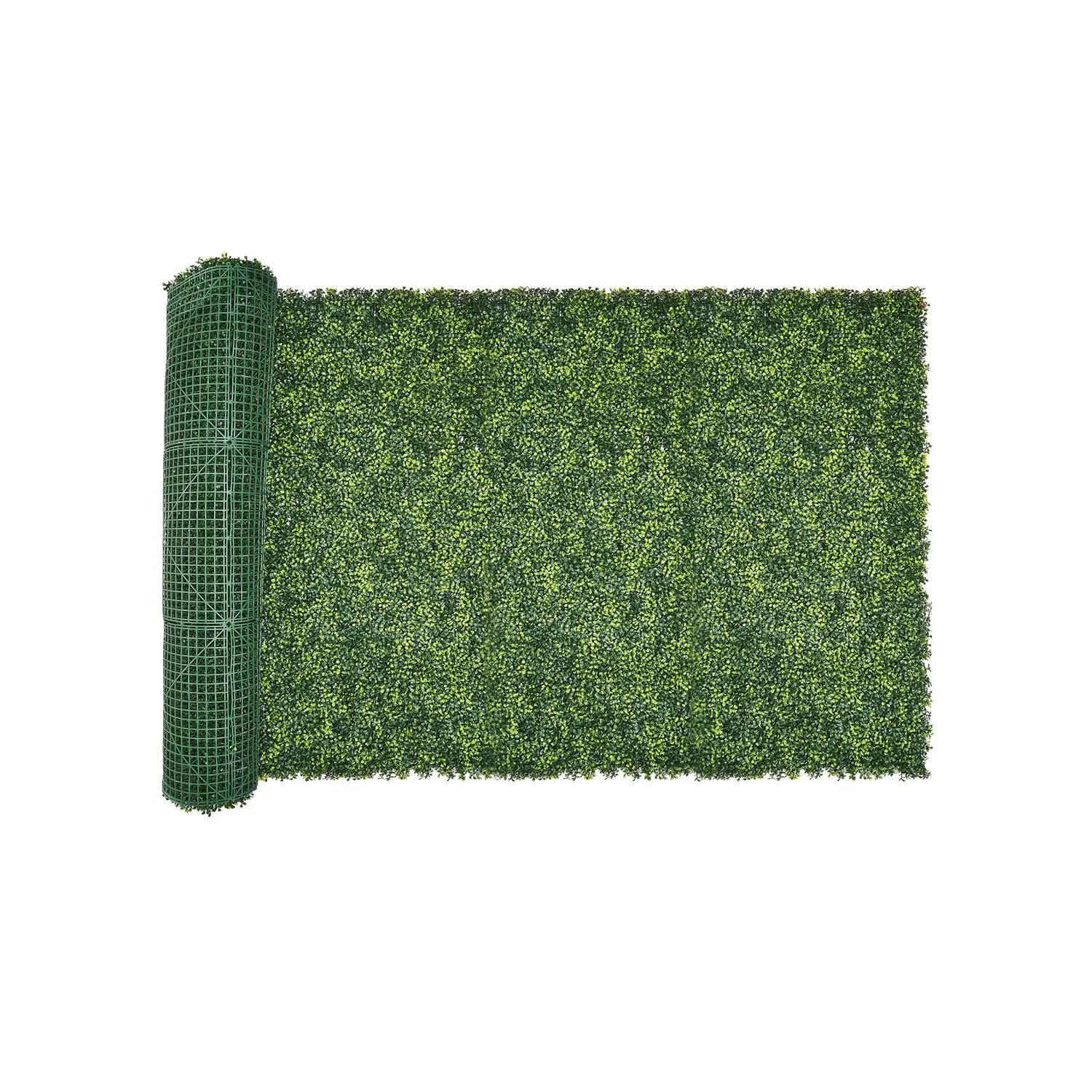【summerfinds】VEVOR Artificial Grass Wall Panels, 40 x 120 inch, Milan Grass Greenery Boxwood Panel for Indoor Outdoor Green Decor & Ivy Fence Covering, Privacy Backdrop Wall Hedge Screen for Garden, Diy Garden Design, Plant Wall