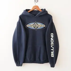 Y2K Billabong Surfboard Print Hand Hoodie, High-Tech Printing, Cotton Fabric, Comfortable & Durable, Best Sellers, Hoodie For Women