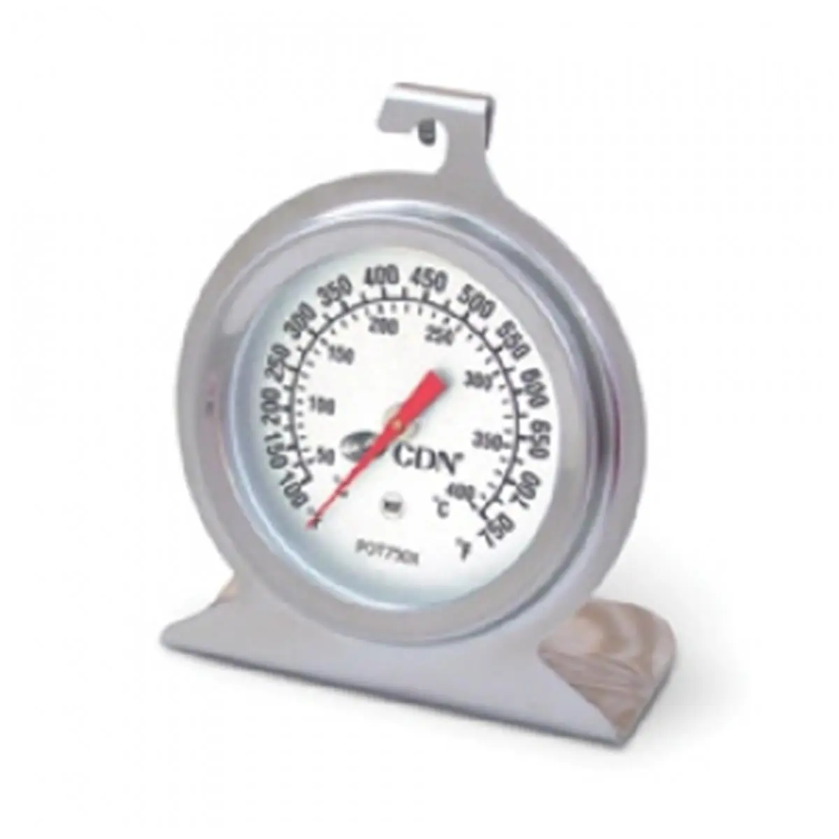 CDN POT750X ProAccurate High Heat Oven Thermometer, Stainless Steel Kitchen Utensil, Heat Resistant Kitchen Tool, Utensils, Nsf Certified