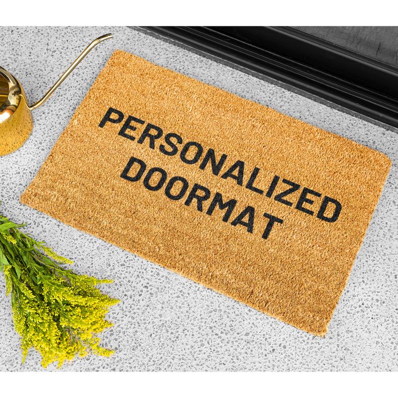 PERSONALIZED Doormat - custom doormat - personalized message - welcome doormat - funny doormat