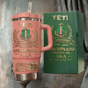 Alpha Kappa Alpha Sorority 118th Anniversary AKA 40oz Tumbler