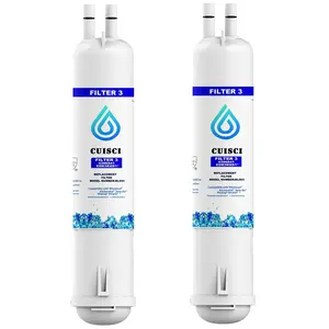 Everydrop Filter 3, EDR3RXD1 Whirlpool Water Filter Replacement for 4396841, 4396710, Kenmore 46-9083, 46-9030, Refrigerator Water Filter, 3 Filters