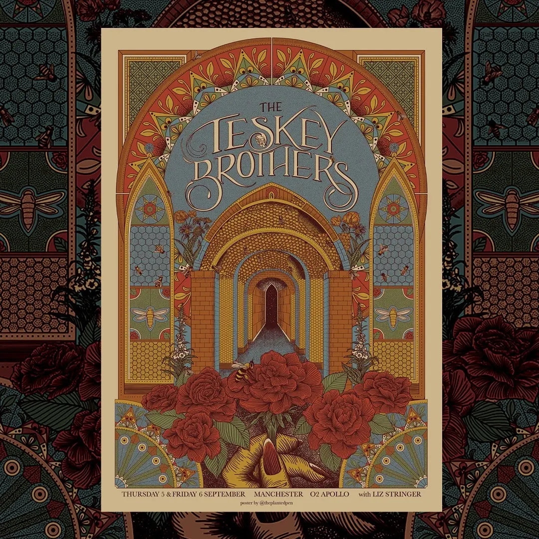 The Teskey Brothers: Enchanted Arch Poster Series