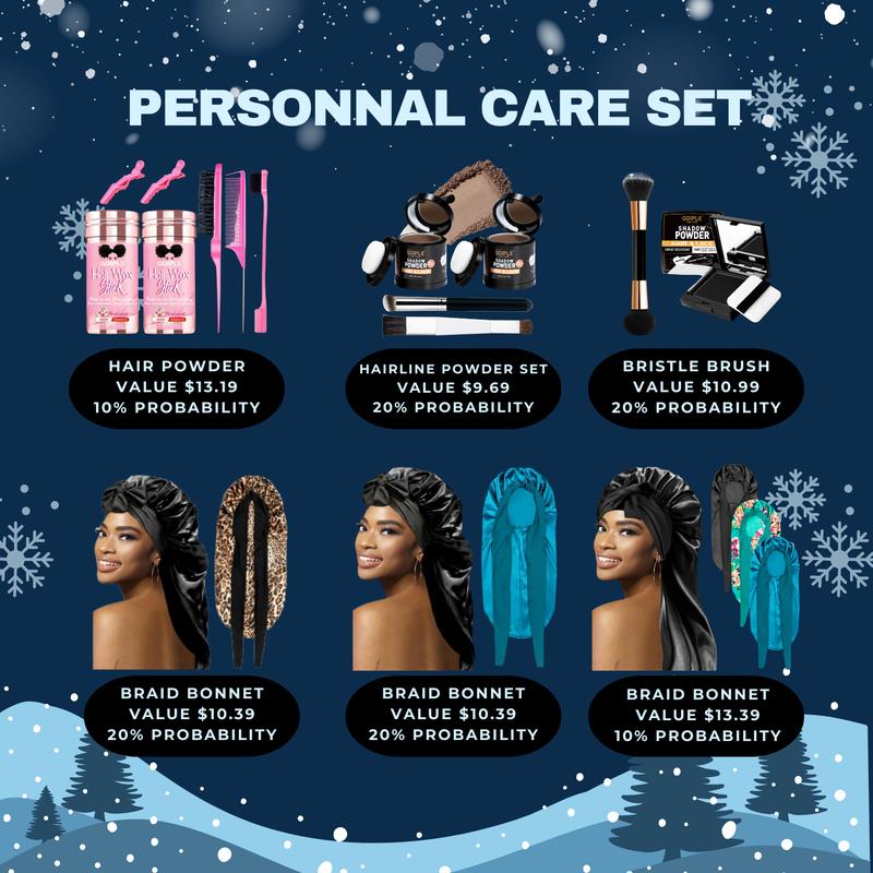 【Winter Mystery Gift Box】Limited-Time Offer Mystery Box Mystery Birthday Gift,Mystery Box Challenge Friend Gift,Hair Care Set Makeup