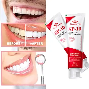 Guiovrn SP-10 Toothpaste | Probiotic Oral Care for Enamel Repair & Long-Lasting Fresh Breath | 3.53oz #springtok