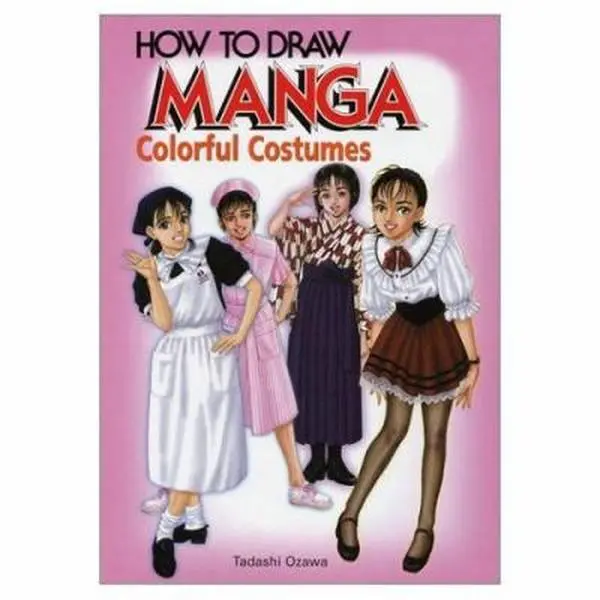 Used Sketch Art Tutorial Book - How To Draw Volume 14: Colorful Costumes by Tadashi Ozawa (Paperback, English) - Drawing Guide for Enthusiasts