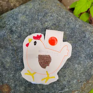 chicken keychain