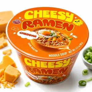 OTOKI Cheesy Cheddar Ramen Cup Noodle Soup