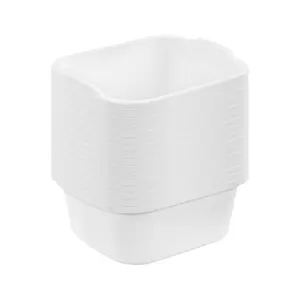 Sterilite Durable Reinforced Plastic 12 Quart Kitchen Dishpan, White (16 Pack)