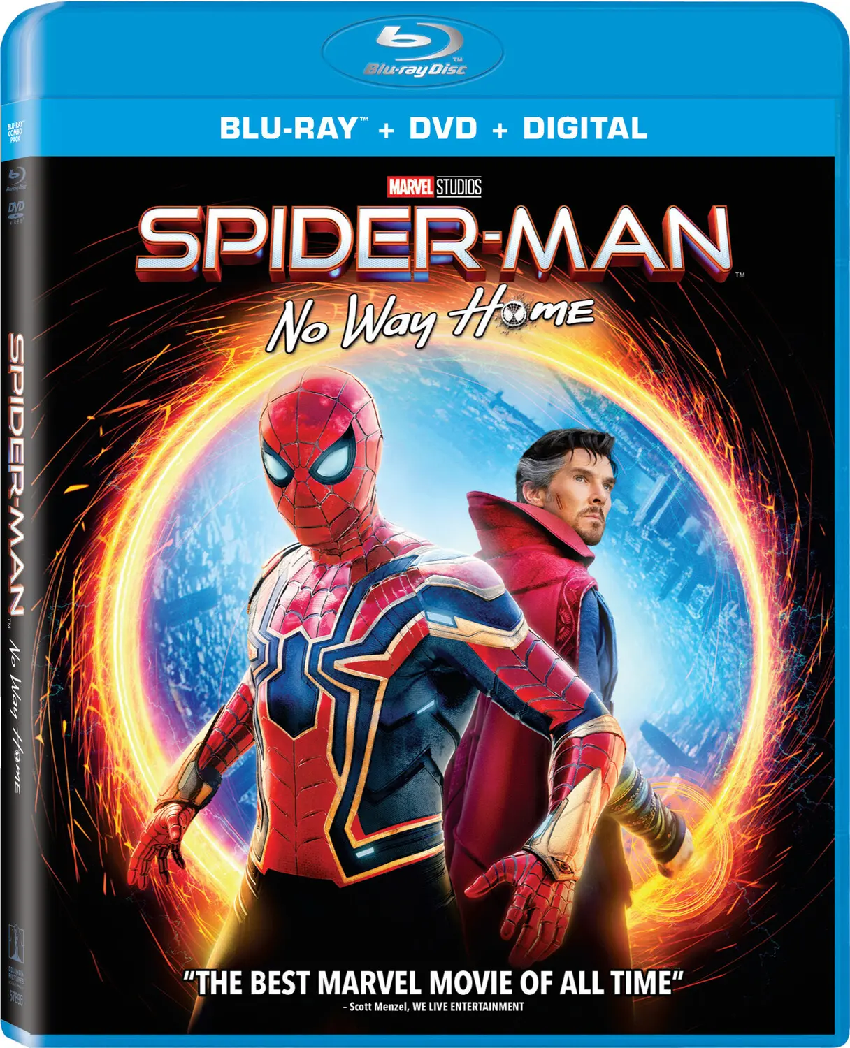 Spider-Man: No Way Home  [BLU-RAY MOVIE] With DVD, Widescreen, Ac-3/Dolby Digital, , Dubbed, Subtitled
