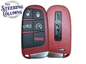 19-23 Dodge Charger Challenger Proximity Key Fob Red Key SRT Logo Full Power Red Eye 68394205AA