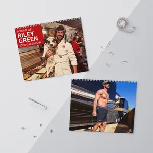 Riley Green 2026 Wall Calendar, Gift For Fans, Riley Green Calendar