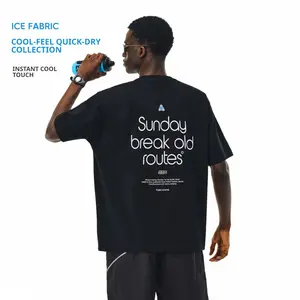 Men’s Minimalist Oversized T‑Shirt – Cooling Quick Dry Streetwear Tee, Anti Odor Loose Fit Gym Top by FPA