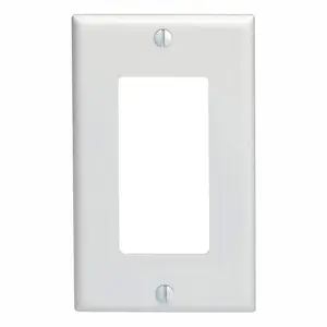 1-Gang White Decora/Rocker Plastic Standard Wall Plate (10-Pack) 80401-WMP