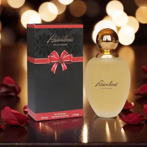Rainbow Lady Pour Femme Fresh Light Fragrance 3.4 Ounces All-Day Long-Lasting Spray Eau de Parfum