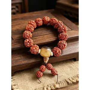 Bodhi 5-Petal Vajra Men's Wrist Bracelet - High-Density, Premium Quality Fashion Accessory for Personal Use, Gifting men