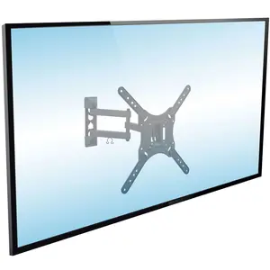 Mount-It! Full Motion TV Wall Mount for 23–55 Inch TVs, Swivel Tilt & Extend Articulating TV Mount, Holds 66 lbs, VESA 75x75–400x400