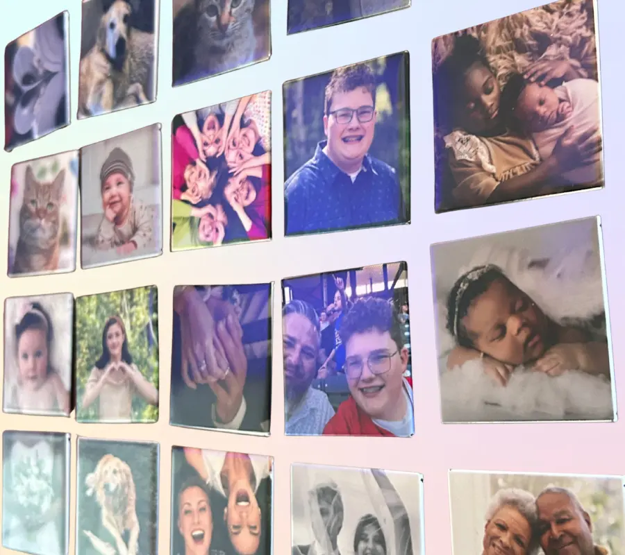 Custom Photo Fridge Magnets | Personalized Gifts | Memory Keepsakes for Families, Pets, Events & Travel