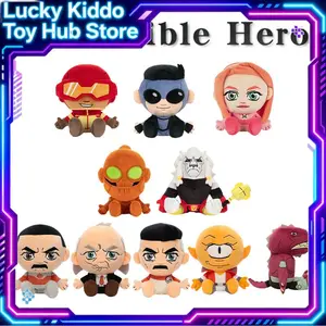 Invincible Hero Plush Toy 20cm Single Eyed Stuffed Anime Game Peripheral Collectible Doll Gift For  Fans Home Decoration