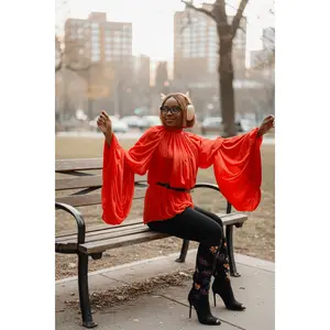 Orange Romper Jumper