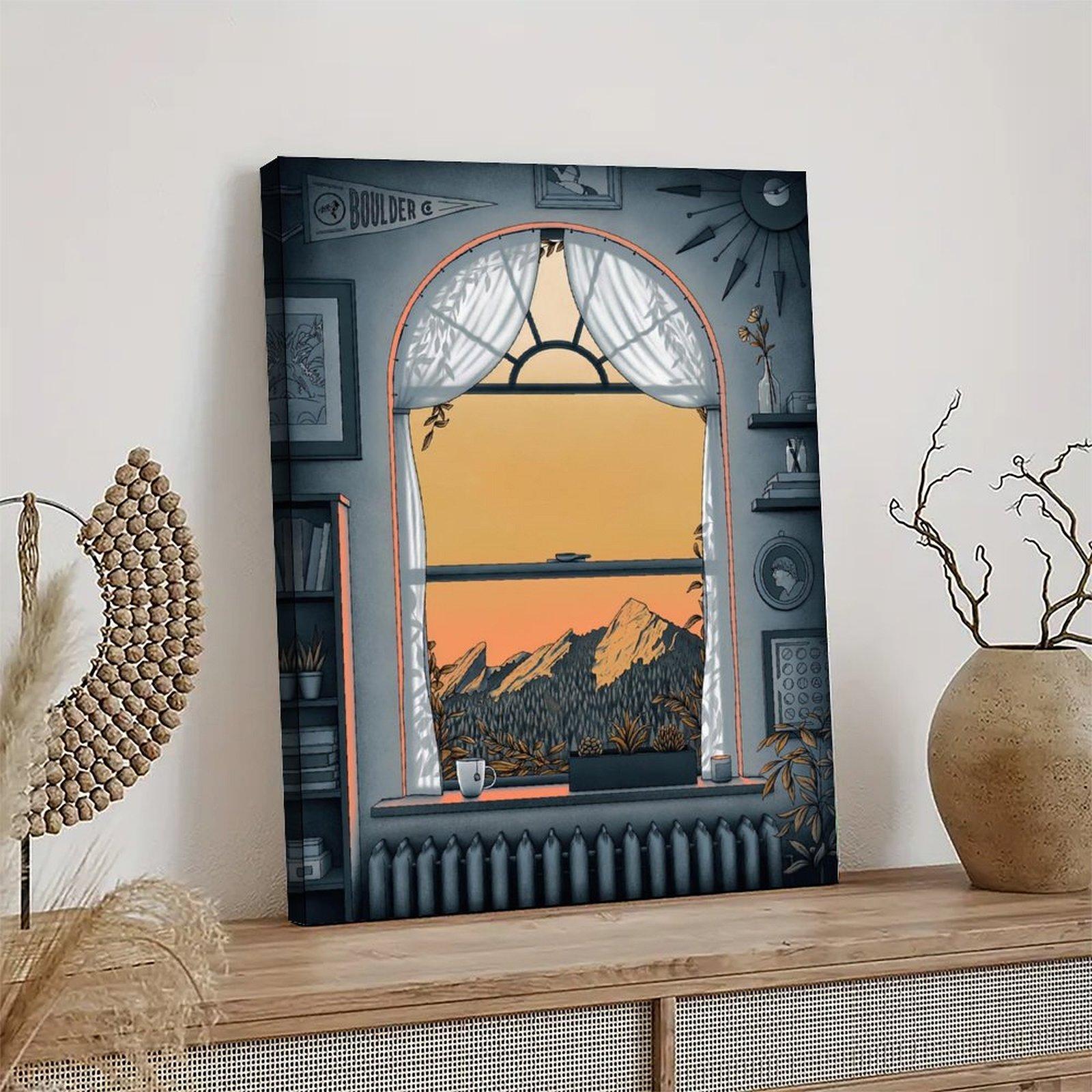 Gig Poster Vintage Poster Art Poster Decorative Painting Canvas Wall Art Picture Print Modern Family Bedroom Decor