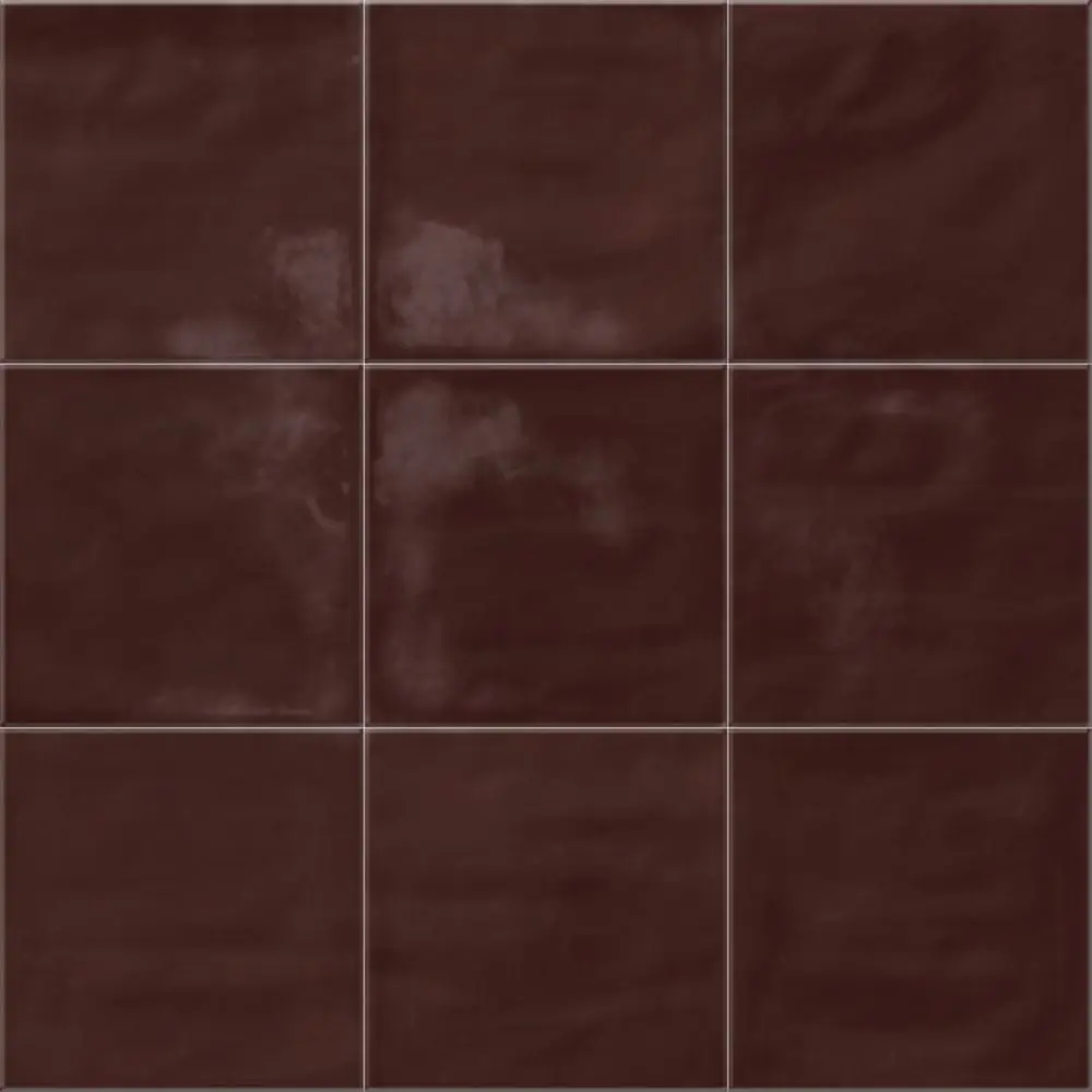 Solenne Burgundy 6x6 Porcelain Tile Glossy